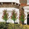 Colourful Solar Pine Tree Lights, Outdoor Solar Christmas Holiday Decoration Lawn Lights, Garden Access Landscape Lights