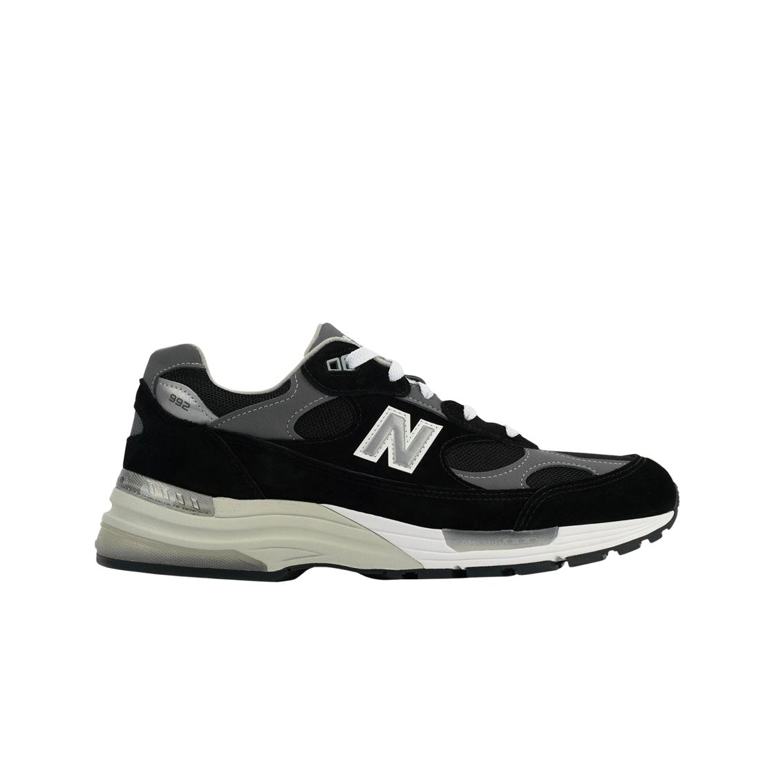 

New Balance 992 Made In Usa Black Grey 295