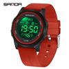 Sanda Waterproof Multifunction Electronic Watch for Teens - Trendy Unisex Design with Alarm