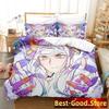 Ulti Anime Bedding Set Cartoon Anime Three-piece Set Adult Kid Bedroom Duvetcover Sets 3D Kawaii Girls Parure De Lit 2 Personnes
