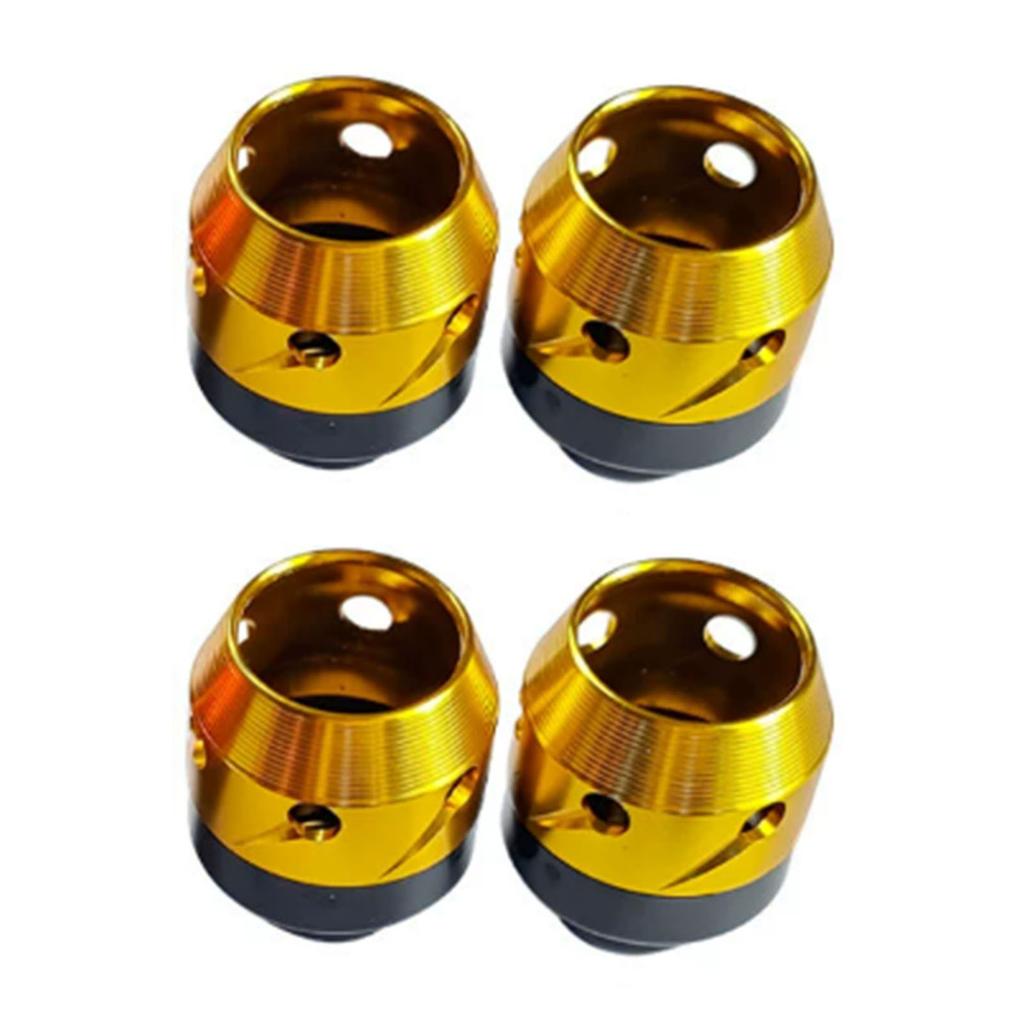 Motorcycle Front Fork Frame Slider CNC Aluminum Alloy Front Fork Frame Sliders Wheel Crash Protector Golden