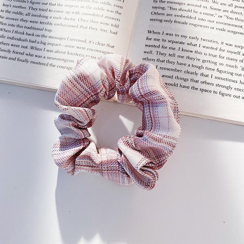 Korean JK College Style Hair Accessories Set: Cute Hair Ring, Headband, Rubber Band, and Large Intestine Hair Rope