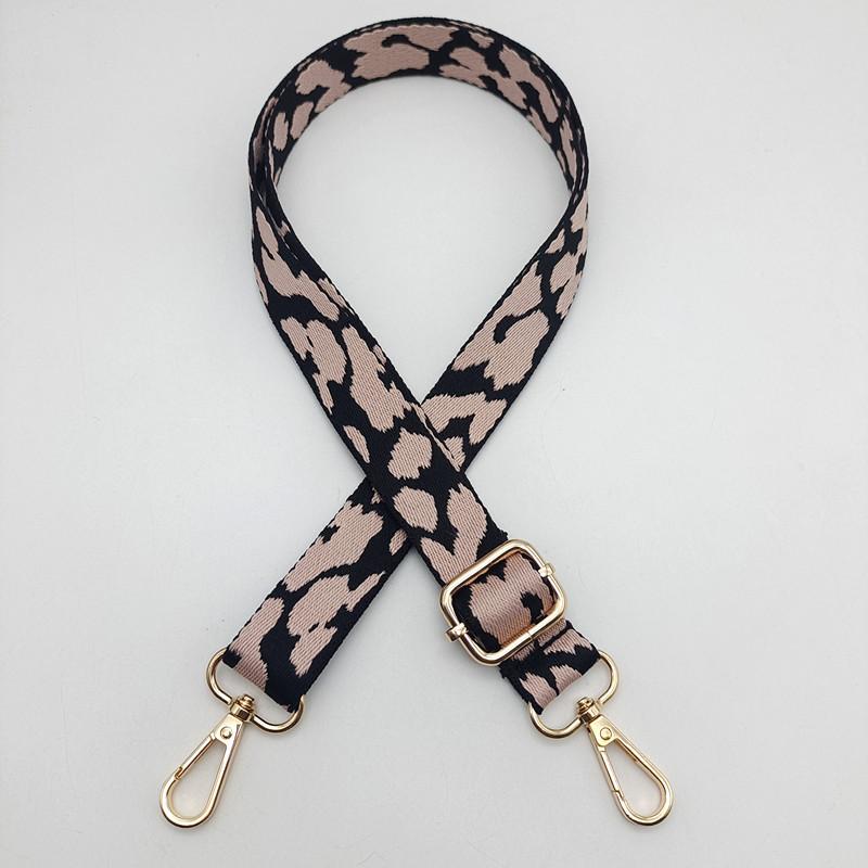 New Color Leopard Print Shoulder Strap Bag Accessories Versatile Crossbody Personality Long Strap Mobile Phone Lanyard Strap