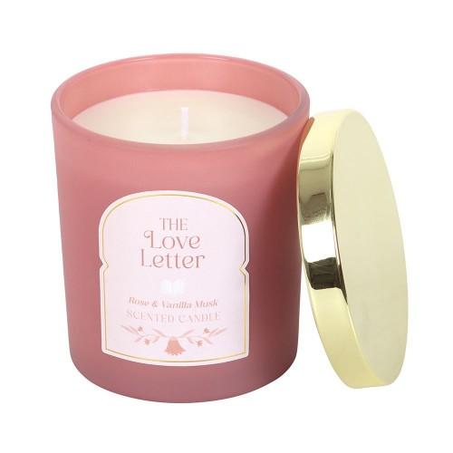 Something Different The Love Letter Rose & Vanilla Musk Candle