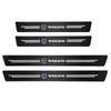 Car Carbon Fiber Trunk Stickers Car Threshold Sticker For Volvo V60 V40 XC90 S60 C30 XC60 V50 V70 Rdesign Auto Decorative Decal OV4