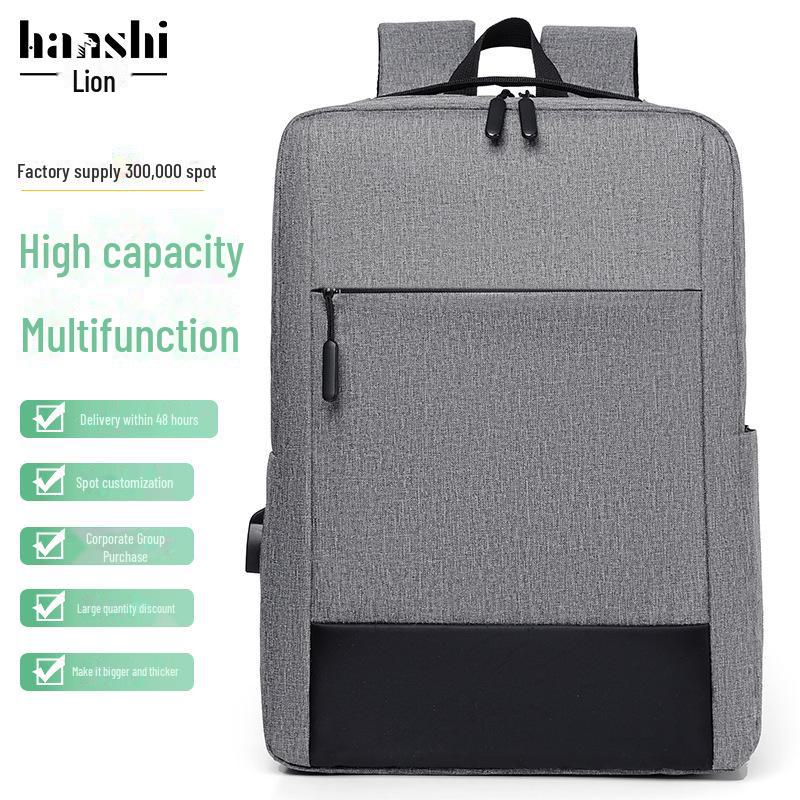 Men's and Women's High-End Waterproof Backpack for Business, Travel, and Commuting.