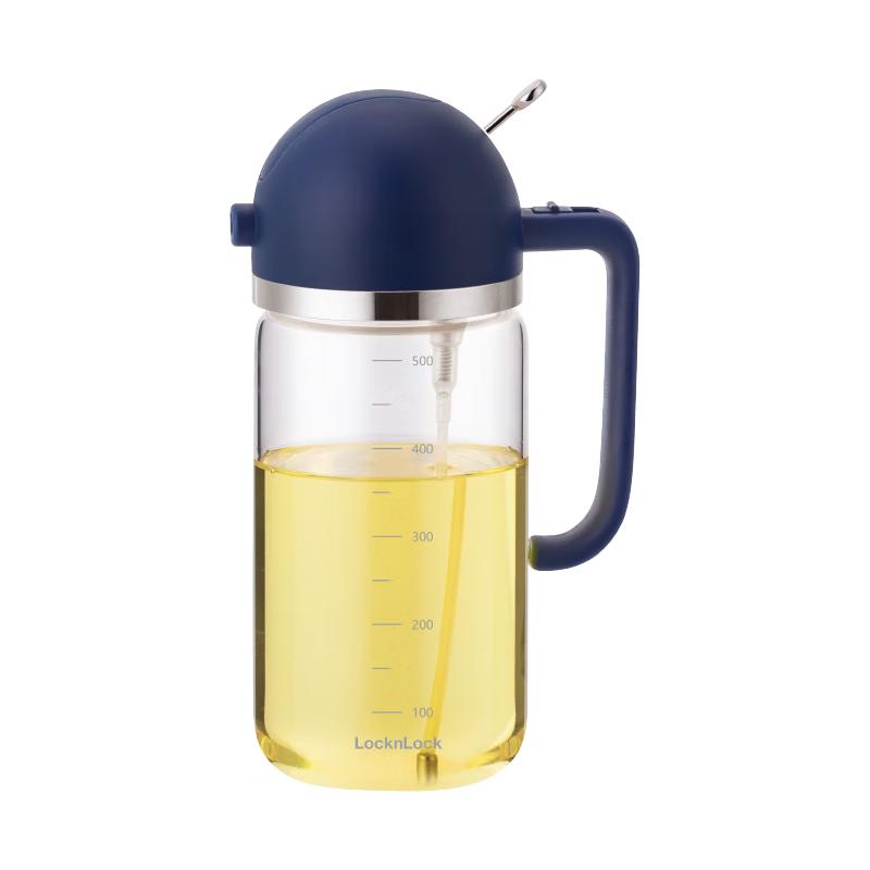 LOCK&LOCK 500ml Glass Oil Sprayer & Pourer