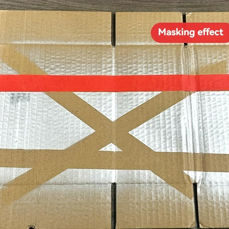 Colorful Masking Tape for Painting and Crafts of Writeable, No-Residue Paper Tape with Vibrant Roll Designs, Perfect for Artistic Packaging