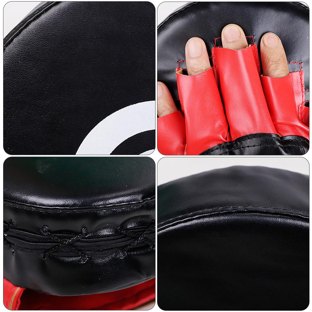 Curved Boxing Hand Target Wear Resistant Sanda Training Target Breathable 5-Finger Hand Target Sports Training Equipment