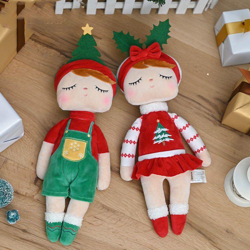 Festive Metoo Plush Toy Baby Stuffed Doll Perfect Girls Birthday Gift