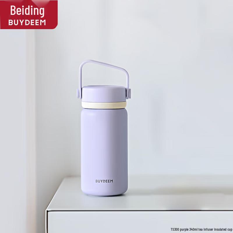 Buydeem 340ml Tea Infuser Thermos Mug