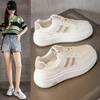 New Spring Outer White Shoes Women's Platform Popular Versatile Angola Wear 2025 Red Muffin Casual Sports Board Shoes