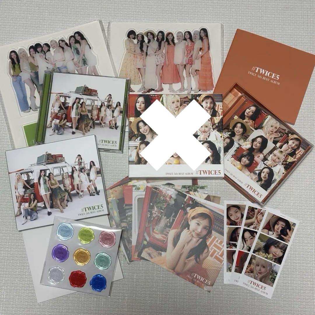 

[USED] TWICE TWICE5 First Limited Edition AB Set