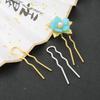 Basic Metal Hairpin DIY Material for Crafting Hair Jewelry