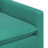 Turquoise Sofa 76 x 81 x 87.5 cm Velvet