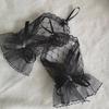 2lots Soft and Breathable Lace Gloves Sunscreen Lolitas Mittens Driving Gloves for Evening Gowns and Daily Wear
