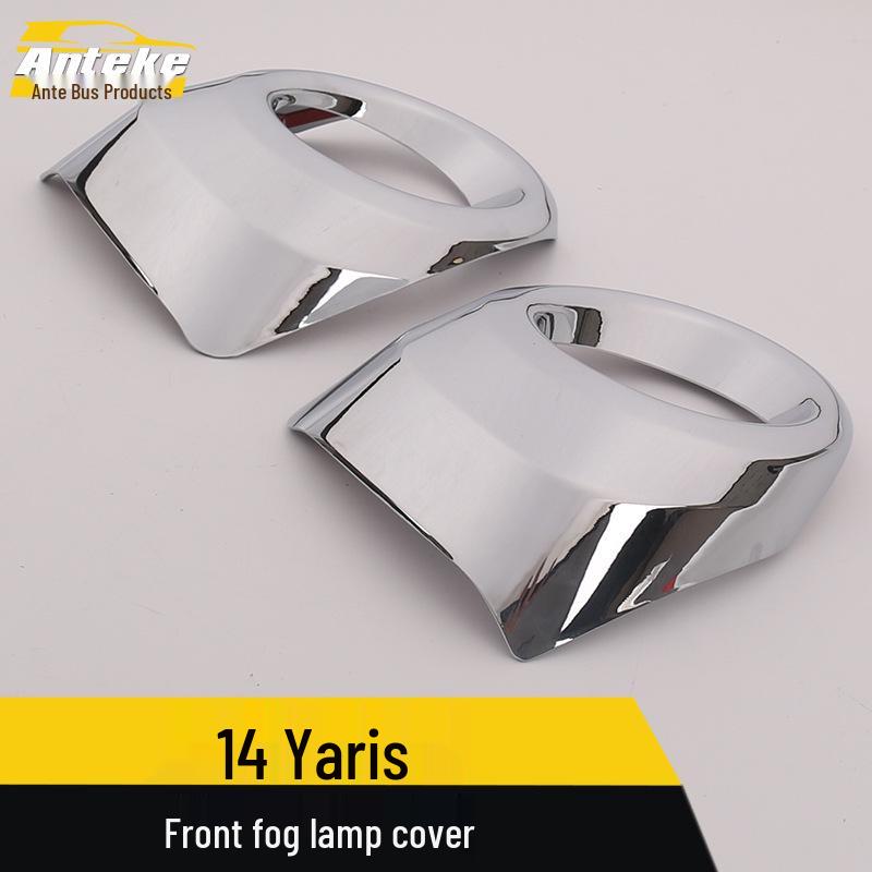 Front Fog Light Cover Frame for 2014 Yaris - Electroplated Decorative Car Accessory