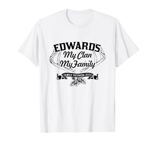 EDWARDS Family Reunion 2020 Clan Ancestry Tree Personalized T-Shirt