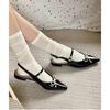 Damen Sommer 2024 Ballerina-Stil Geschlossene Ballerinas - Elegantes Französisches Design