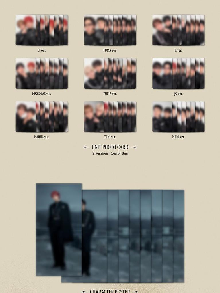 &TEAM 3rd EP 'We On Fire' SOLO EDITION