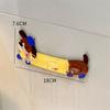 Wall Mounted Dachshund Toothbrush Holder Waterproof Plug Storage Rack  Travel
