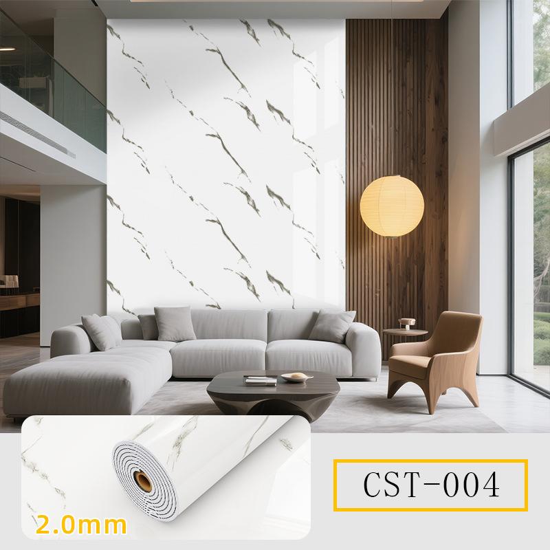 Roll-up Fliesenaufkleber Tapete Selbstklebend Wasserdichte Tapete Verdickter Marmor Verdickte Rolle Dekorative Wandaufkleber