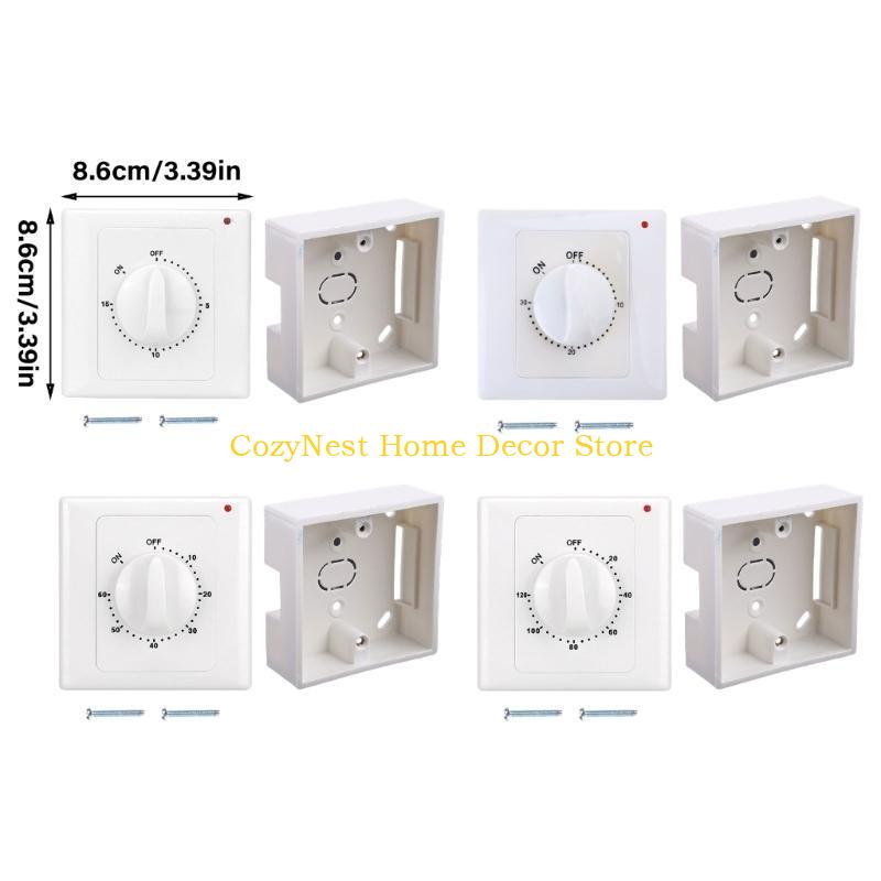 92MF Mechanical Timer Swtiches Light Switches Socket Highly Power Timing Control Tool