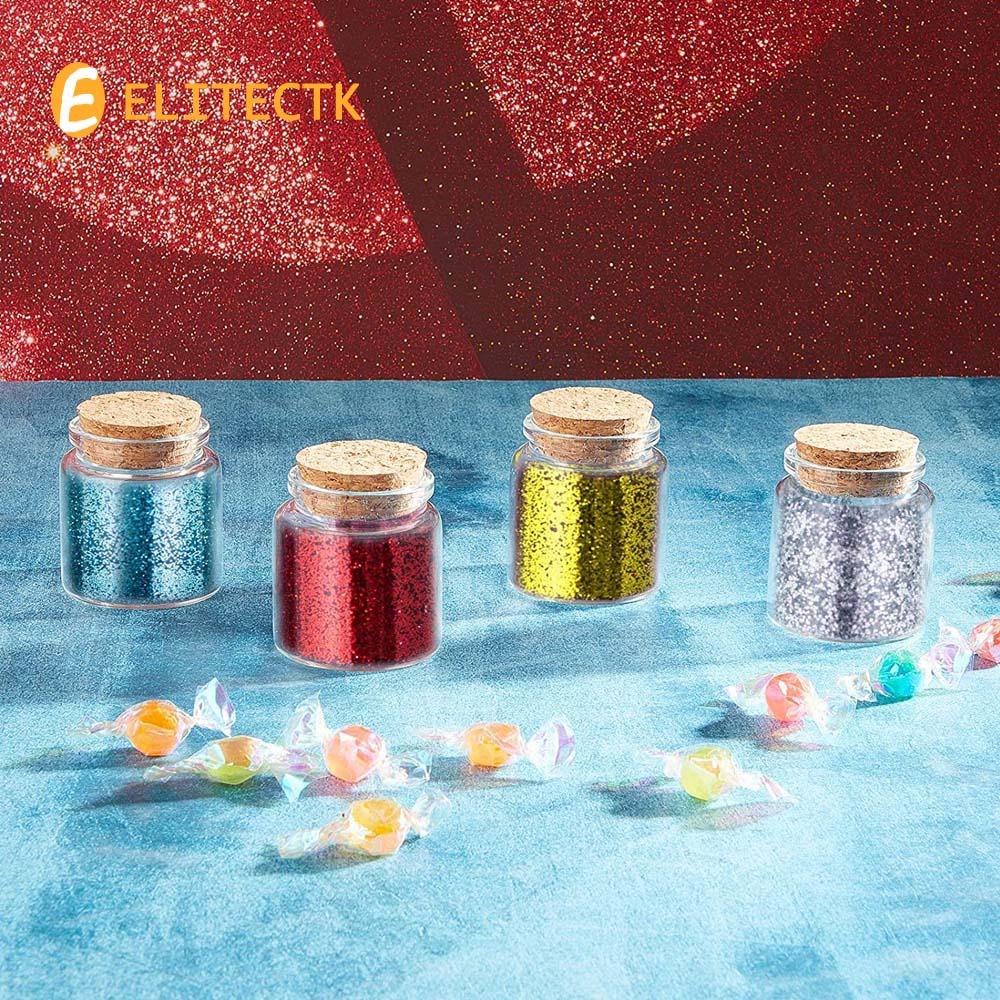 24er-Pack kleine Glasflaschen mit Korken, 50 ml / 1,7 oz, Kleine Glasgefäße Zaubergläser Klare Trankflaschen Mini-Glasflaschen mit Korken
