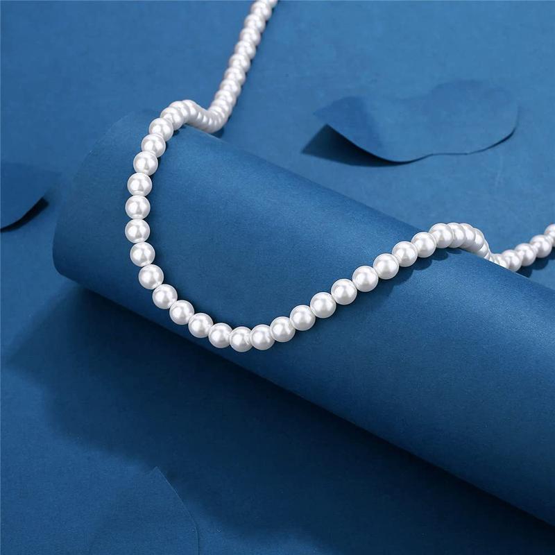 Collana di Perle da Uomo Semplice Fatta a Mano con Perline 2026 Nuova Tendenza Gioielli da Uomo per Donne Ragazze Banchetti di Matrimonio Collane