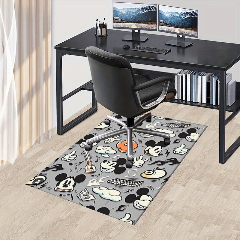 Office Rug Mickey Mouse, Cartoon theme 3D Printed Anti-Slip Rug-Machine Washable for Living Room 60cm by 90cm