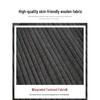 Plus Size Women's High Waist A-Line Grey Wool Blend Pleated Short Skirt for Spring/Autumn