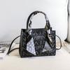 Guangzhou women's bag printed handbag autumn and winter new shoulder change mobile phone silk scarf bag