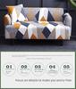 Feiwei Universal Elastic Non-Slip Sofa Cover for All Seasons with Chaise Compatibility
