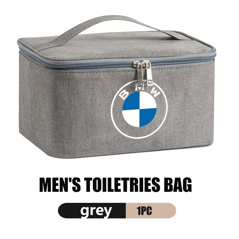 WSQK5 Car Travel Portable Cosmetic Toiletries Bath Storage Bag For BMW M Performance Alpina M3 M5 M6 X1 X3 X4 X5 G20