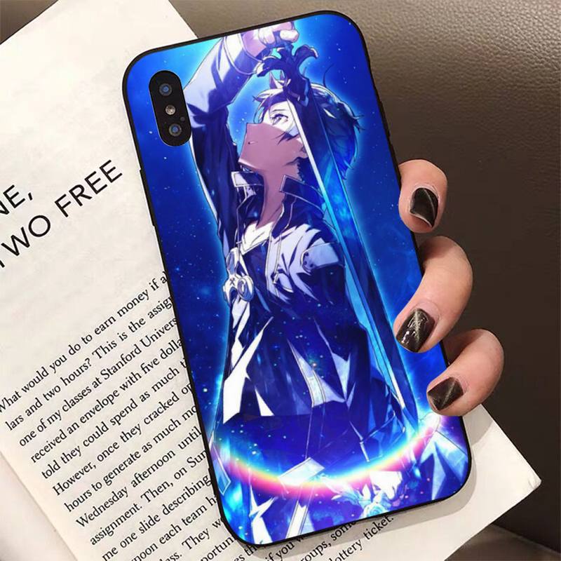 Anime Sword Art Online SAO Phone Case for iPhone 11 12 13 mini pro XS MAX 8 7 6 6S Plus X 5S SE 2020 XR case