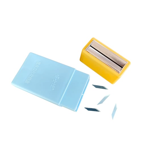 Hakase Yoshi Blade Breaker, Safe Blade Breaker with Container for Breaking Cutter Blades, Disposable Blade Breaker, Wallpaper Tool, Cutter Blade Break