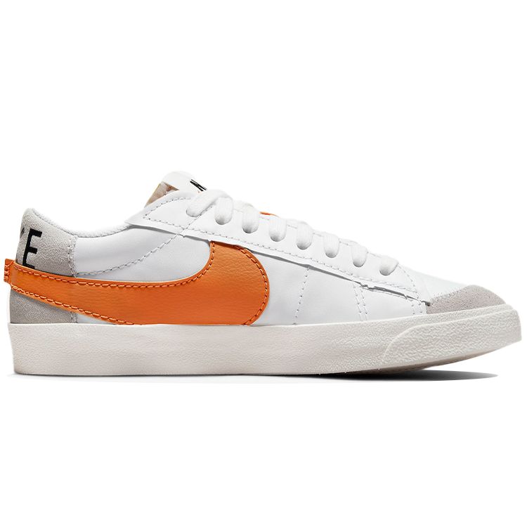 Nike Pánské tenisky Blazer Low 77 Jumbo Bílá Alfa Oranžová Šedá Mlha Plachetnice DN2158-100