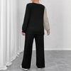 Women's European & American Two-Piece Long-Sleeve Pant Set for Autumn/Winter