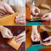 Leather Repair Kit 11 Pieces Sewing Tools Waxed Leather Thread and Needles for Upholstery Sewing Fabric Tools for Sofas, Carpets and Sewing Skins