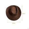 Cowboy Hat with Bandana Cosplay Accessories Casual Sun Hats Women Men Summer Cowgirl Halloween
