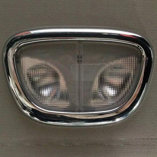 Fit For Jeep Cherokee 2014 2015 Interior Roof Reading Light Lamp Cover Trim