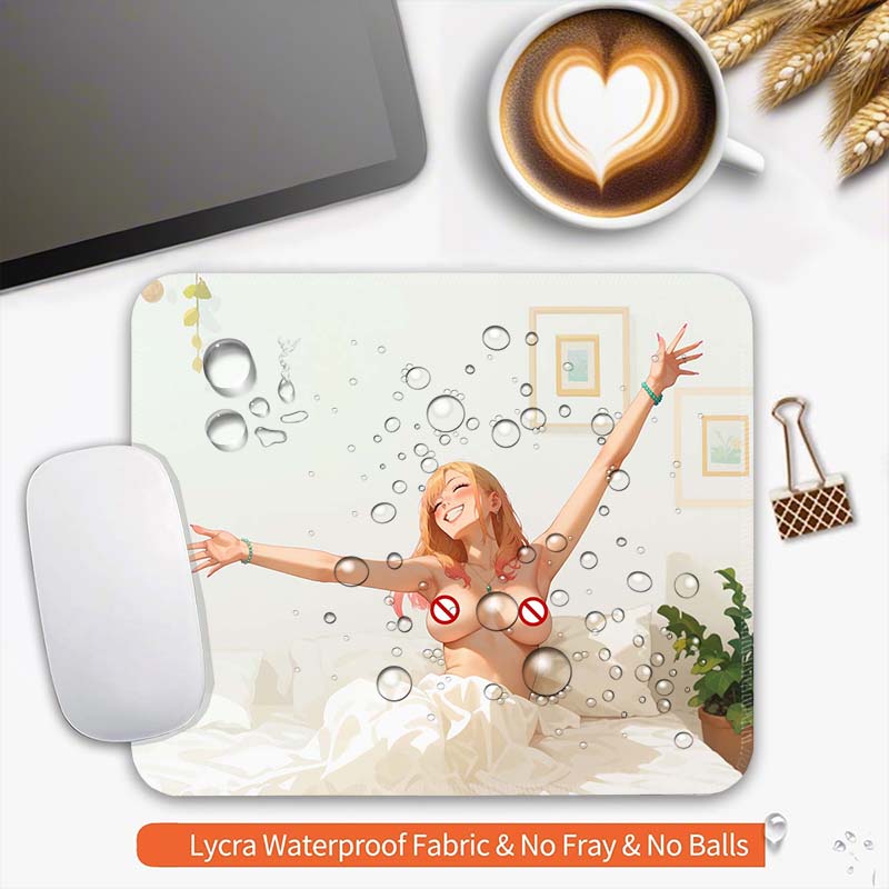 HD Standard Mouse Pad My Dress-Up Darling Small Mousemat Kitagawa Marin Gamer MousePads Edge Stitched Non-Slip Travel Mouse mat