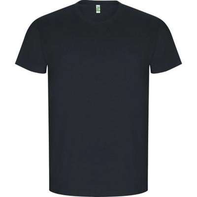 Men's Golden Plain Short-Sleeved T-Shirt