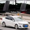 8pcs/set Car Pillar Posts Trims Cover Decoration For Chevrolet Onix 2020-2023 Window Decoration Cover BC Column Stickers