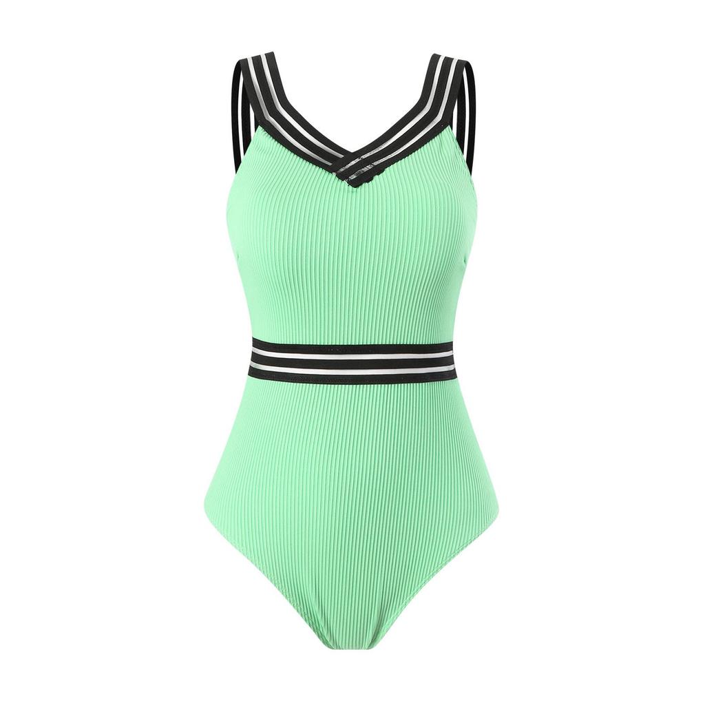 2024 European & American Quick-Dry One-Piece Women's Swimsuit