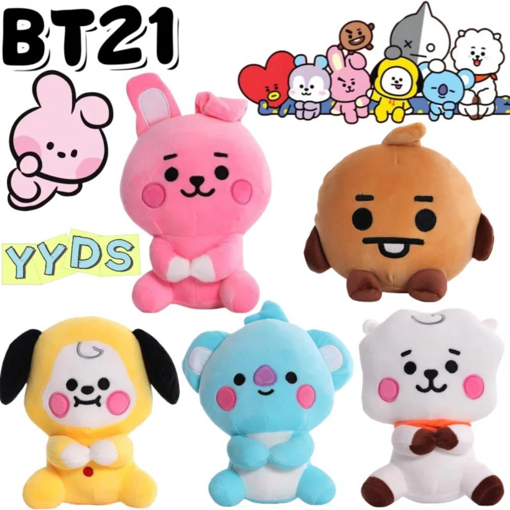 BT21 Chimmy Tata Cooky RJ Shooky Mang Bambola Creativa Di Alto Valore Animazione Cartone Animato Casa Fatto a Mano Ornamenti da Scrivania Regalo di Compleanno