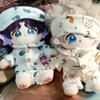 Plush Patch Stuffed Doll Plush Suit Pajama Set Plush Toys Clothes  Girl Gift
