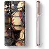 Baseball Clear Silicone Phone Case For Samsung Galaxy S23 S22 5G S20 Ultra S21 FE 5G S10E S9 S8 S10 Plus Soft Shockproof Cover