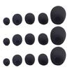 10Pcs Mini Microphone Foam Covers Mic Protector Covers Replacement Headset Windshield Sponge Cover Microphone Cover For Mic