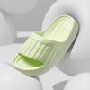 Summer Lovely Solid Color Home Slippers For Women Men Non-Slip Eva Bathroom Slides Females Concise Light Sandals Couples Shoes